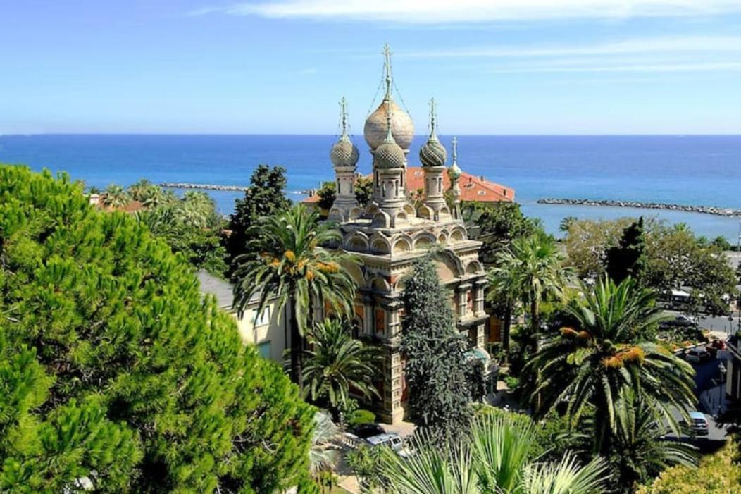 Ampio Appartamento Centrale Sanremo Bagian luar foto